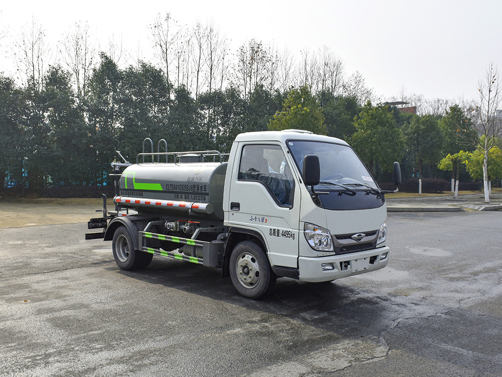 福田藍牌3噸灑水車