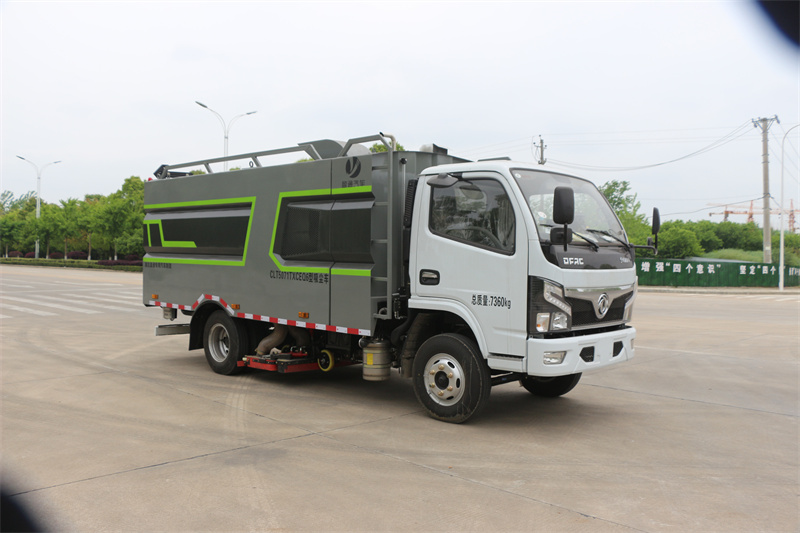 國六吸塵車-東風(fēng)道路吸塵車-東風(fēng)5立方吸塵車