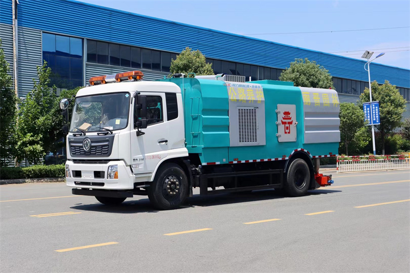 國六吸塵車-東風(fēng)天錦道路吸塵車-程力清掃車生產(chǎn)廠家